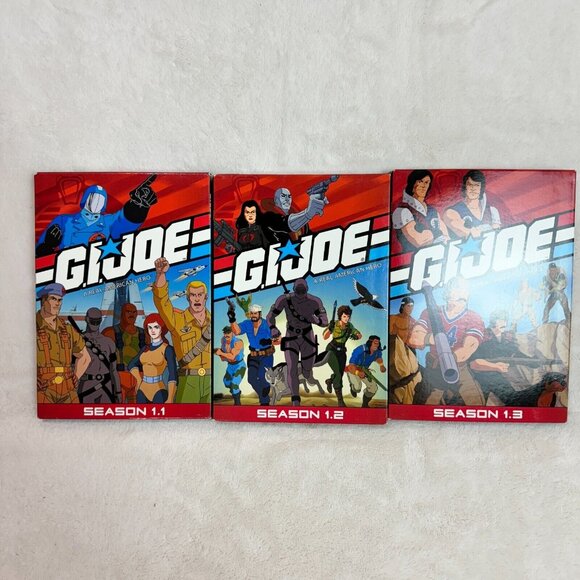 2009-10 GI Joe Real American Hero DVD Season 1 - 1.1, 1.2, 1.3 - Picture 1 of 8